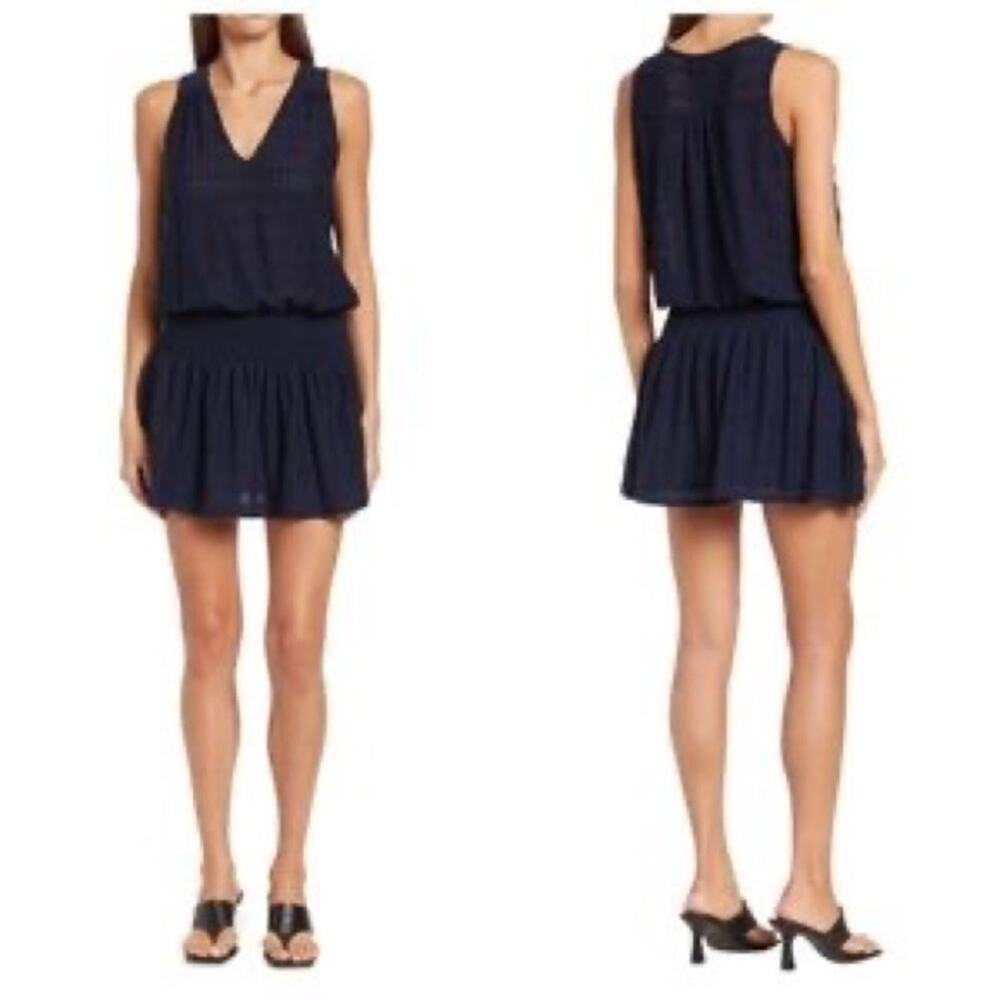 Ramy Brooke Parker Dress Navy Blue Sleeveless Womens Size Medium NWT - SOLD OUT